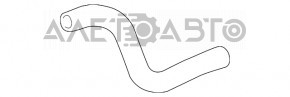 Патрубок охолодження верхній Toyota Sienna 17-20 3.5