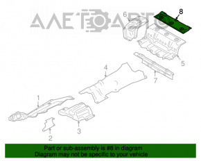 Теплоізоляція підлоги багажника BMW 5 G30 17-23