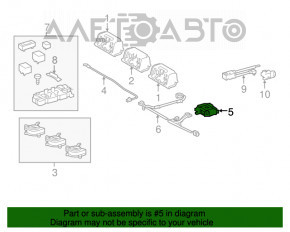 Компьютер ВВБ Lexus RX450h 16-22