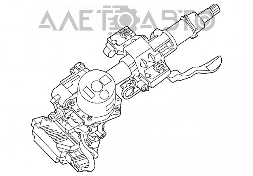 Рулевая колонка киа рио 2 схема