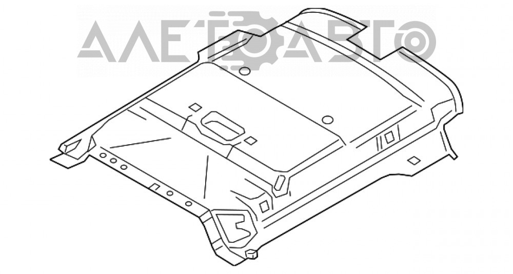 Обшивка потолка для Ford Transit VI (2006-) из Польши